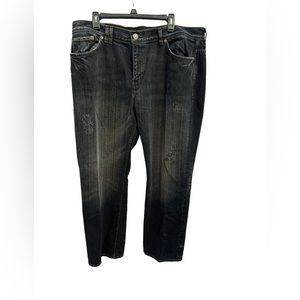 Armani Exchange Men’s Distressed‎ Black Jeans Size 40